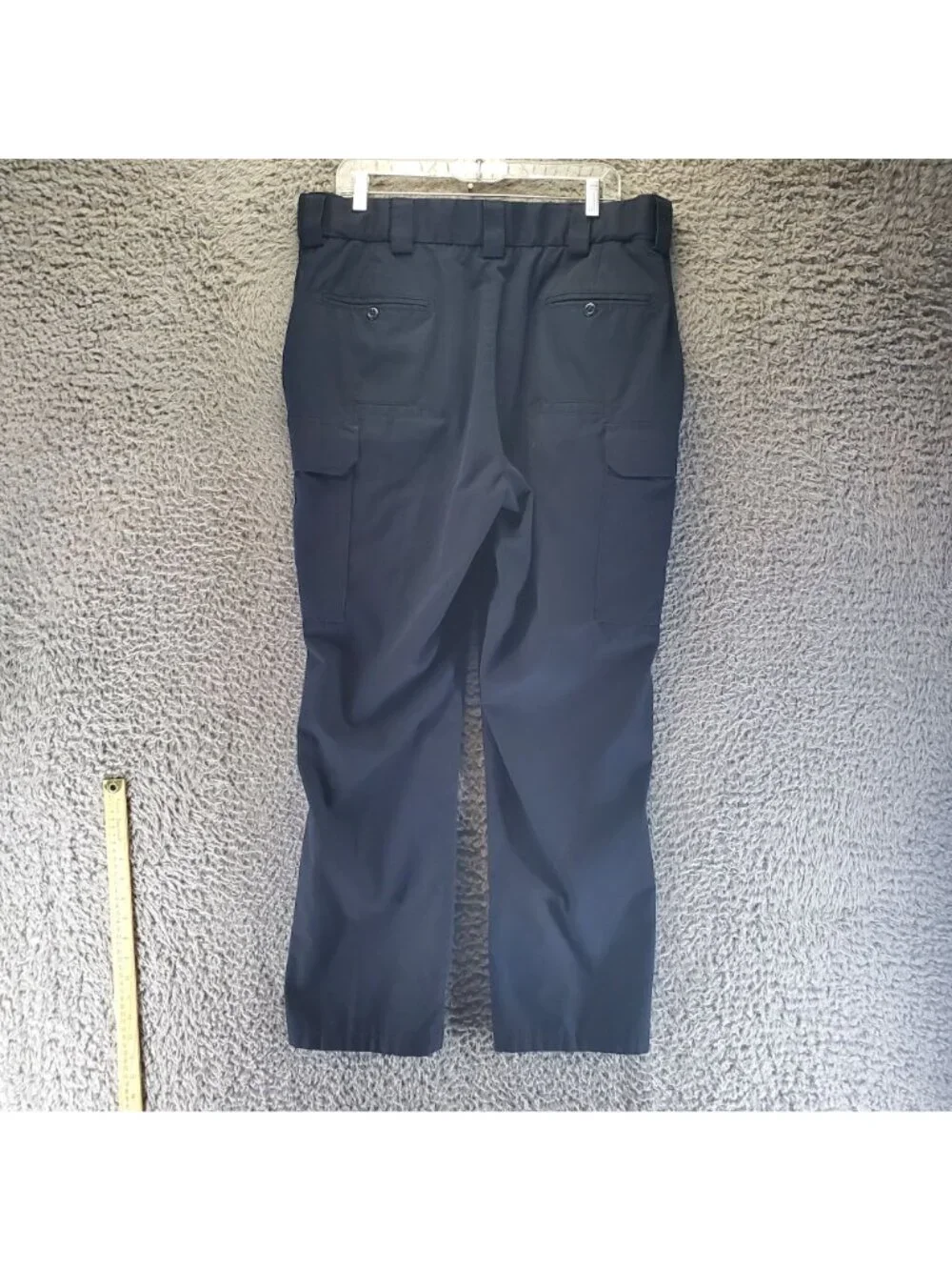 5.11 Tactical Pants Mens 38x32 Navy Blue Cargo Pockets Ripstop Workwear *Read*